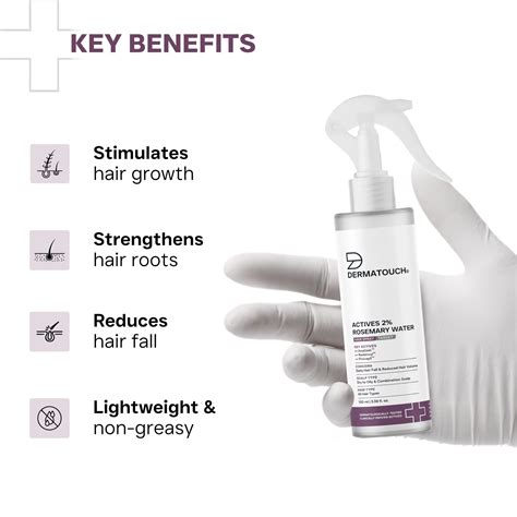 Dermatouch Actives 2% Rosemary Water Spray for Hair Growth – DERMATOUCH