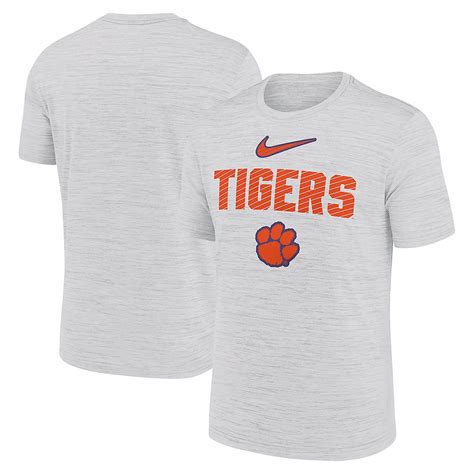 Nike Clemson Tigers Campus Slant Velocity Performance T-Shirt | Academy