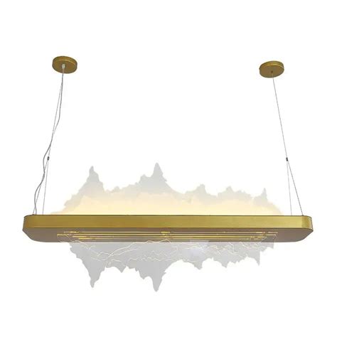 HDC 1000mm Brass Gold Led Light Chandelier Lighting Lamp Cord Pendant