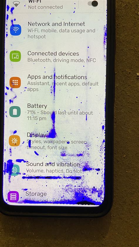 Blue patchy phone screen ?? : r/mobilerepair