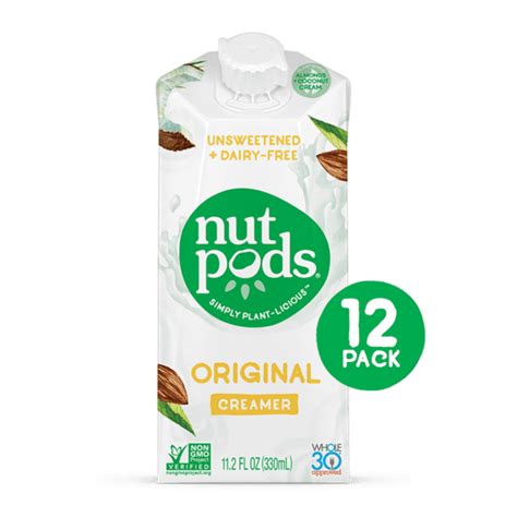 Buy Nutpods Non-Dairy Creamer Unsweetened Original -- 11.2 fl oz Each ...