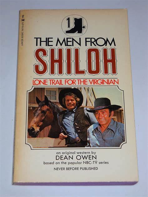 The Men From Shiloh-Lone Trail for the Virginian: Dean Owen: Amazon.com ...
