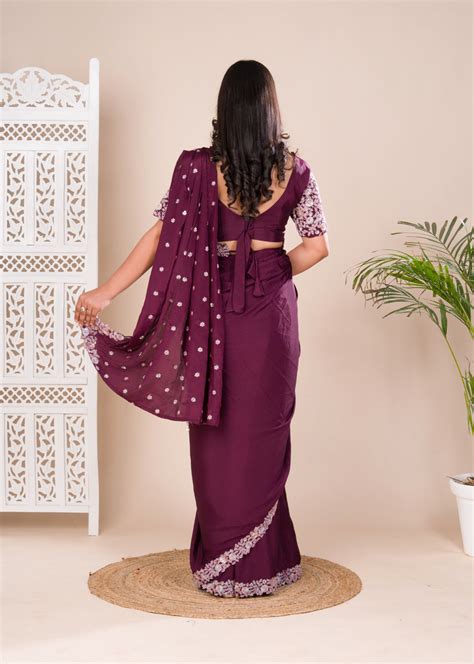 KcPc New Latest Chinon Silk Ready Style With Sequence Embroidery Work ...