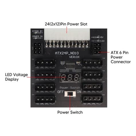 ATX PSU Power Board Voltage Indicator ATX Server | Ubuy India