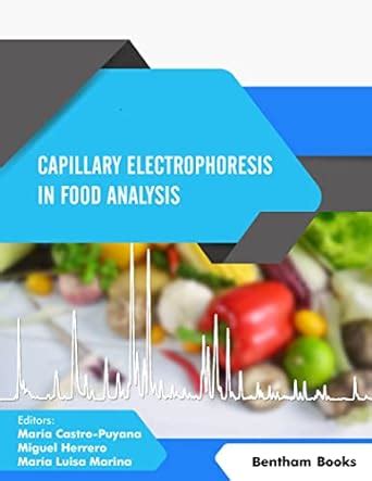 Capillary Electrophoresis in Food Analysis (Current and Future ...