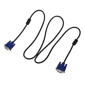 RANDWICK 3X(Black Blue VGA 15 pins Male to Male Plug Cable Computer ...