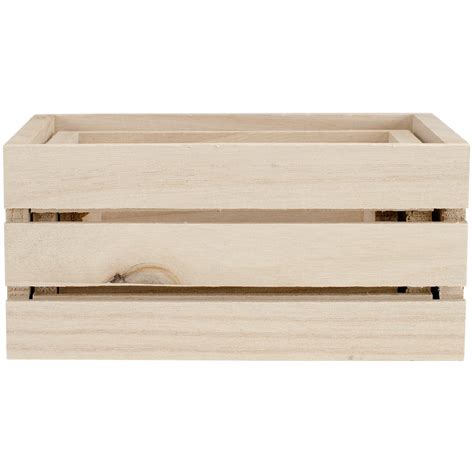 Buy Multicraft Imports WS920 Wood Craft Crate Caddy Set (3 Pack) Online ...
