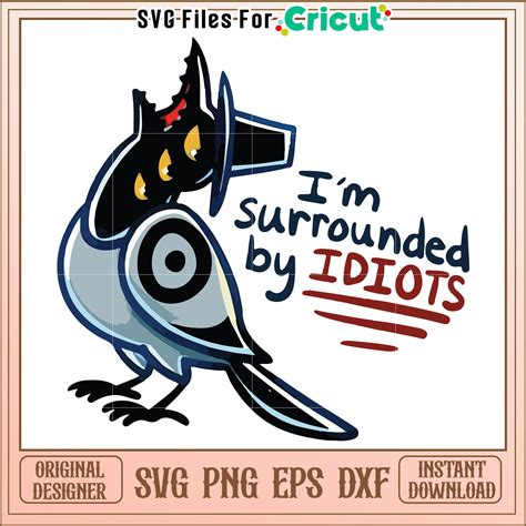 Im surrounded by idiots svg, kpop demon hunters svg, kpop cartoon song ...