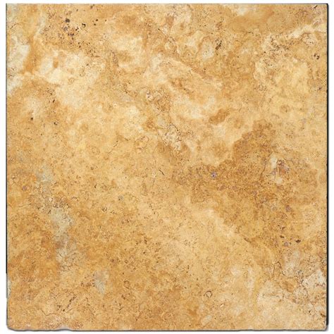 Tuscany Gold Antique Travertine Tile 18x18 - Marblex Corp