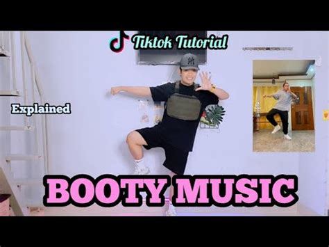 BOOTY MUSIC Dance Challenge | Tiktok Tutorial | Easy Step by Step for beginners