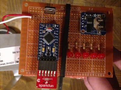 Image result for Rotating LED Clock Kit Instructions