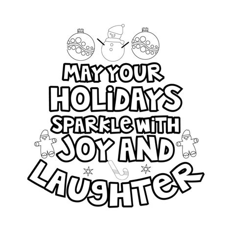 Happy Holidays Coloring Pages [2025]
