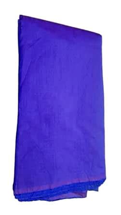 Buy Women/Girls Ethnic Unstitched Raw Dupion-Silk Solid Quality Plain ...