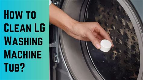LG Washing Machine Tub Clean Function 的图像结果