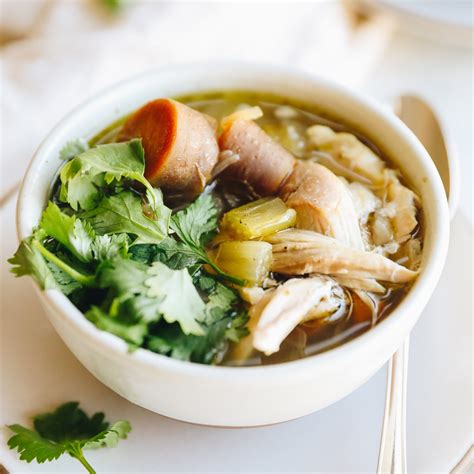 Day-After Thanksgiving Soup [Turkey Carcass Soup] - The Healthy Maven