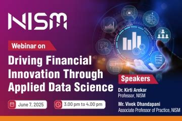 Driving Financial Innovation Through Applied Data Science - National ...