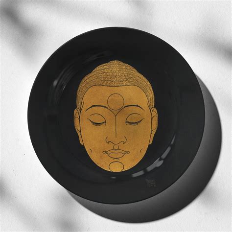 Buddha: Buy Premium Quality Decorative Art Plates Online – Dessine Art