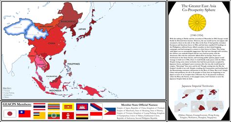 The Greater East Asia Co-Prosperity Sphere (1940-1954), circa. 1950 : r ...