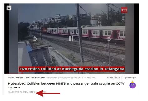 Fact Check: Old Video From Hyderabad Shared To Show CCTV Footage Of ...