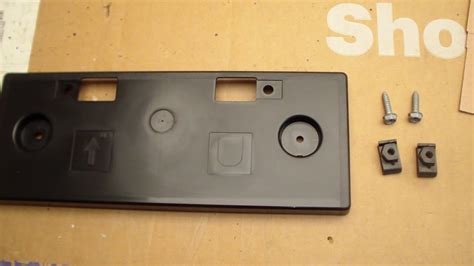 Image result for How to Install Front License Plate Bracket