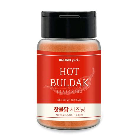 Buy BALANCE PICK Buldak Pack (Hot Buldak Seasoning & Samyang Rose ...