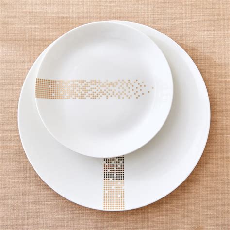 Buy Altius Modern Radiance Bone China Printed Dinner Plate - 27cm from ...