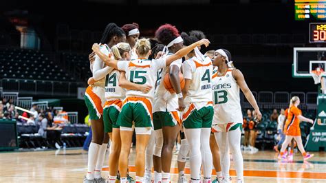 Miami Seeded Sixth in 2023 Ally ACC Women’s Basketball Tournament ...