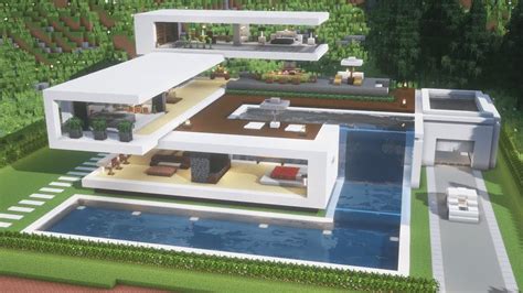 Image result for Minecraft House Tutorial Modern Greg