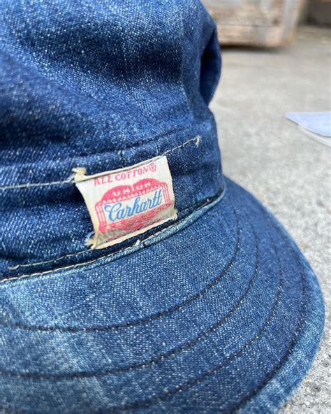 "1950s CARHARTT DENIM RAILROADER CAP" | BOW & ARROW WEB STORE