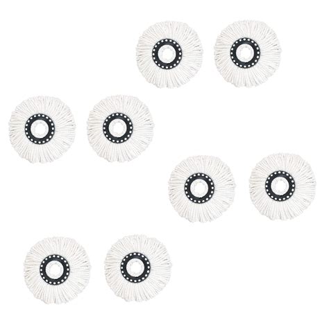 Namaskaram® Spin Microfiber Mop Head Replacement Refill 360 Rotating ...