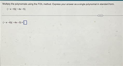 Image result for FOIL Method for Polynomials