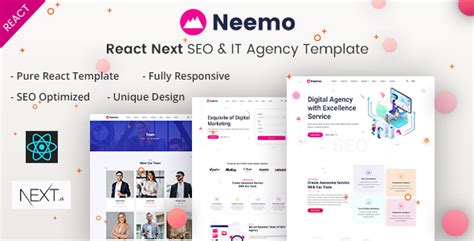 [Free Download] Neemo - React Next SEO & IT Agency Template (Nulled ...