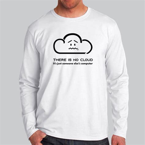 No Cloud, Just Someone Else's Computer Tee - Tech Humor – TEEZ.in