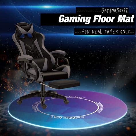 RGB Gaming Floor Mat Floor Rug for Gaming Chair | Shopee Malaysia