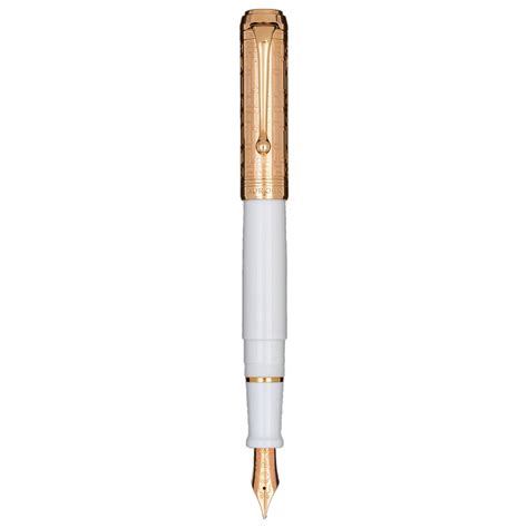 Aurora Talentum Dedalo White RGT Fountain Pen (Limited Edition)