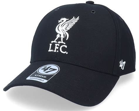 Liverpool FC Aerial Mvp Black Adjustable | Hatstoreworld.com