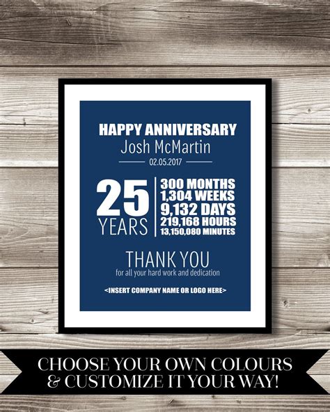 25 Year Work Anniversary Quotes