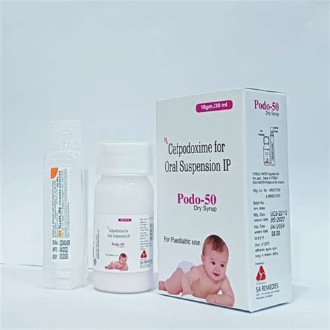 PODO-50 Dry Syrup S.A. Remedies