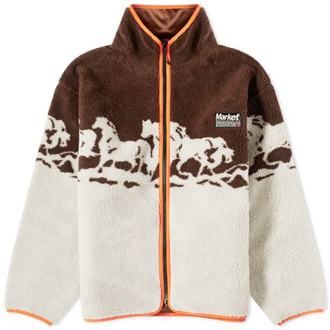 Market Sequoia Polar Fleece Jacket Multi | END. (GB)