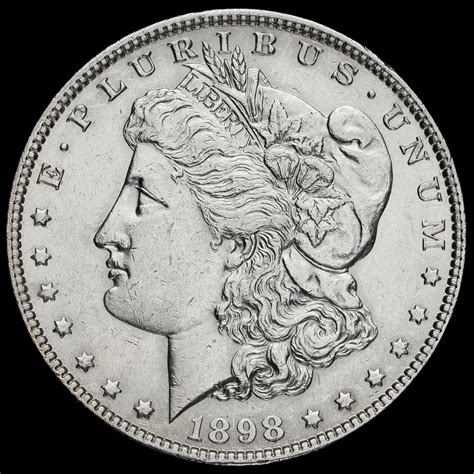 USA 1898 Silver Morgan Dollar