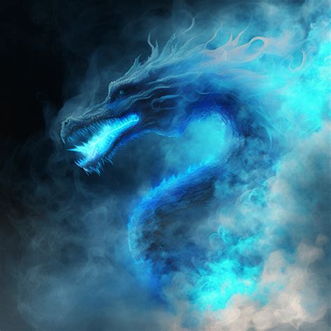 Blue Lightning Dragon by EnchantedHawke on DeviantArt