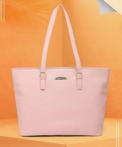 Buy Caprese Women Pink Tote POWDER PINK Online @ Best Price in India ...