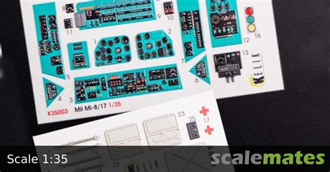Mi-8/17 Hip - interior 3D decals, Kelik K35003 (2021)