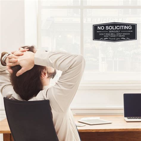 Gialer No Soliciting Sign for House/Office/Home,No India | Ubuy