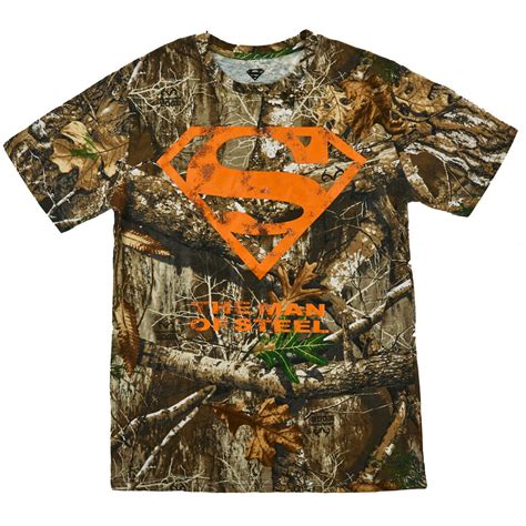 Camo Superman Logo T Shirt Superman Camo Size Large New With Tags