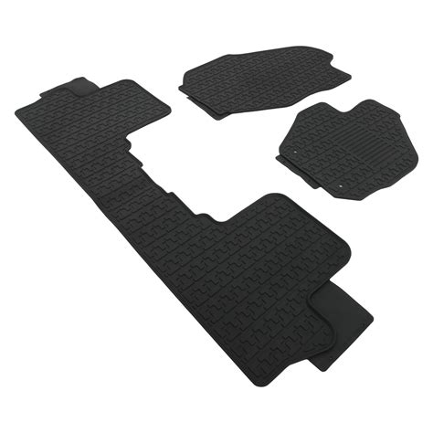 Volvo XC60 MK1 08-17 Black Rubber Floor Mats - DNA 4X4