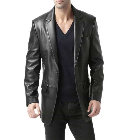 Exquisite Black Blazer For Men | Made With Top Quality