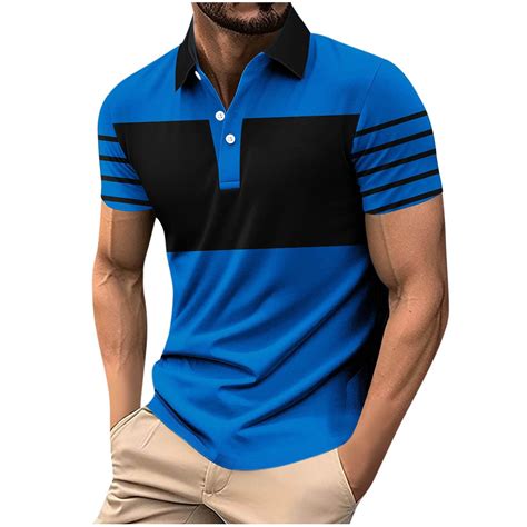 Dress Shirt for Men Short Sleeve Mens Summer Button Down Shirts Button ...