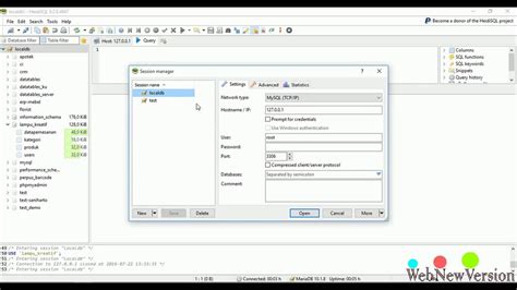 Image result for HeidiSQL Tutorial