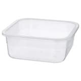 IKEA 365+ food container, square/plastic, 750 ml (25 oz) - IKEA